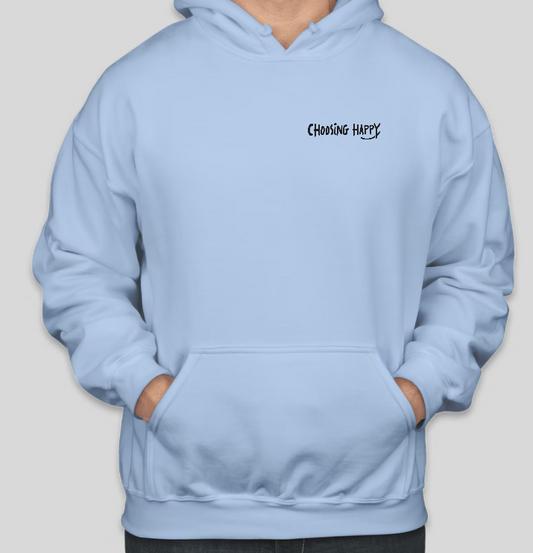 Choosing Happy Premium Hoodie — Comfort That Radiates Joy
