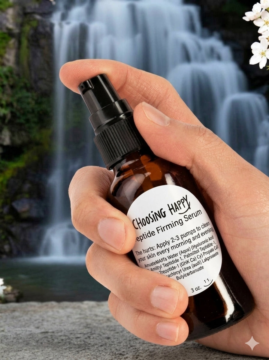 Choosing Happy Peptide Firming Serum- Introductory Pricing
